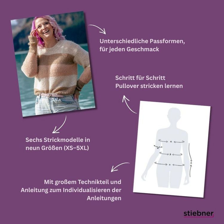 Produktbild: Pullover stricken ganz einfach