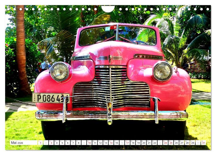 Produktbild: American Classics (Wandkalender 2026 DIN A4 quer), CALVENDO Monatskalender
