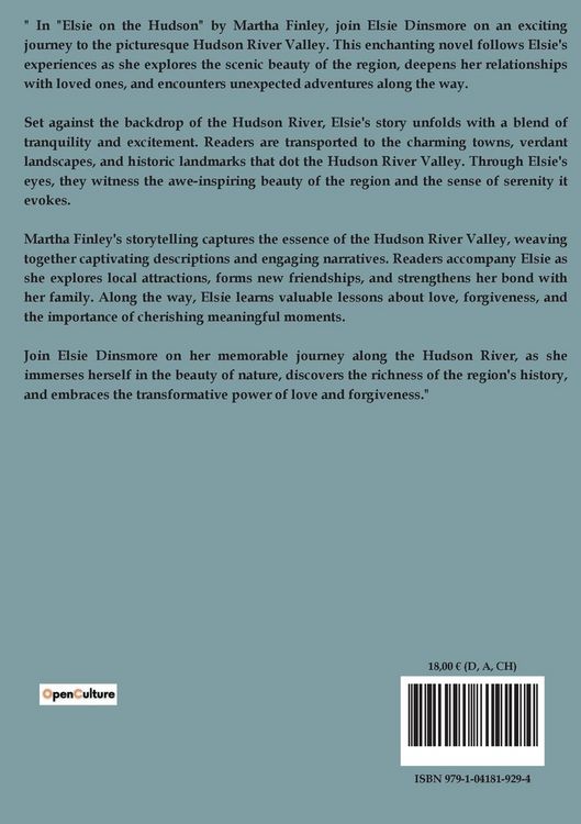 Produktbild: Elsie on the Hudson