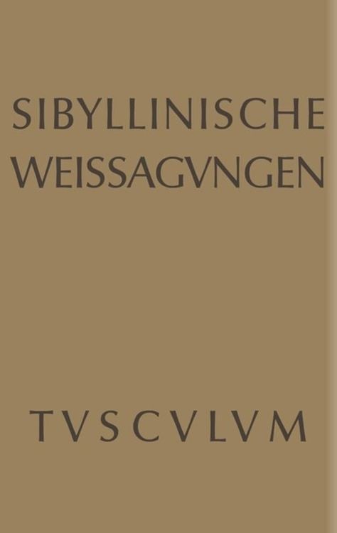 Produktbild: Sibyllinische Weissagungen