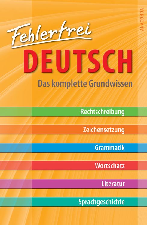 Produktbild: Fehlerfrei Deutsch - Das komplette Grundwissen