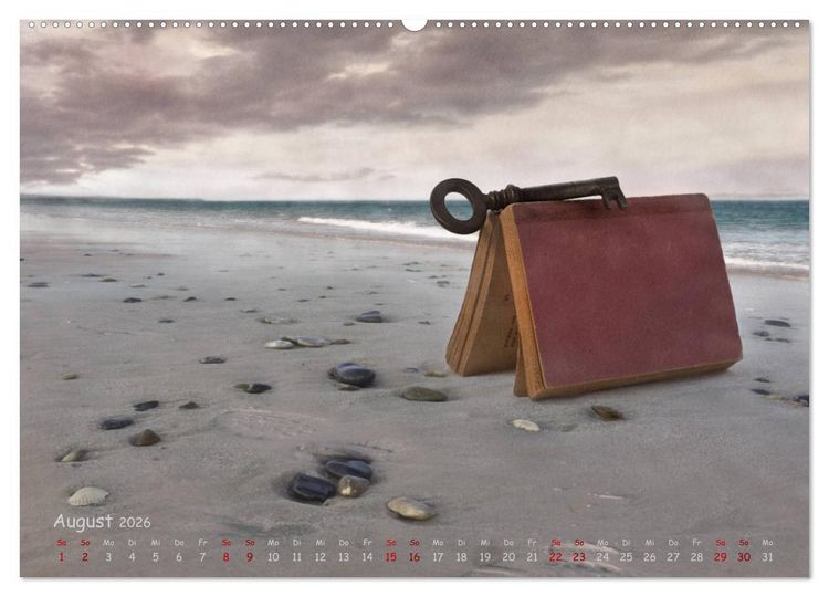 Produktbild: Die Geschichten des Schl&uuml;ssels (Wandkalender 2026 DIN A2 quer), CALVENDO Monatskalender