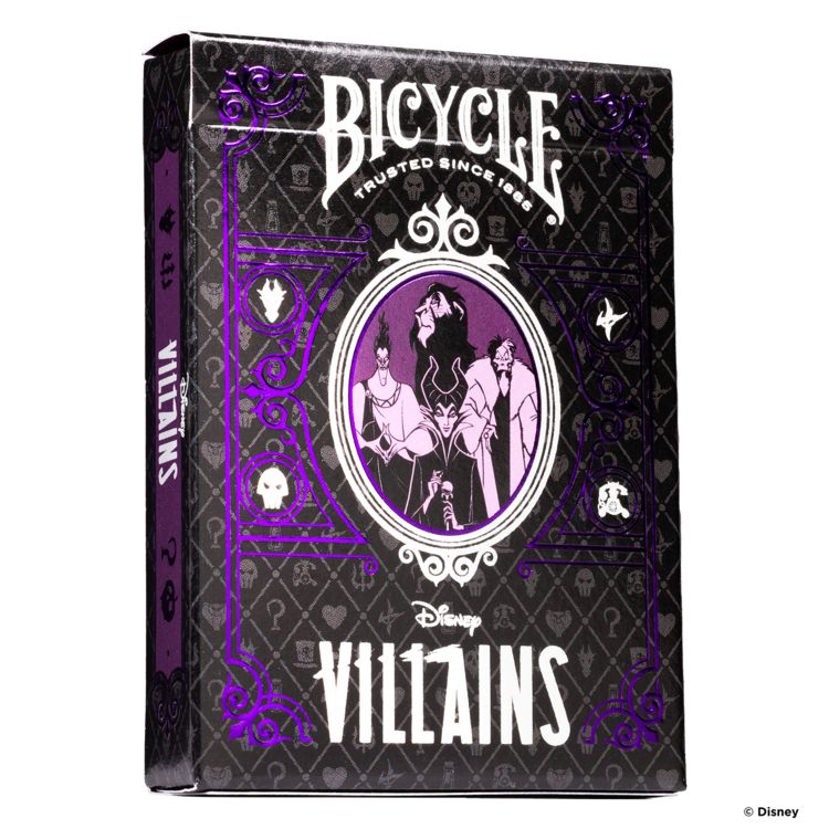 Produktbild: Bicycle Disney - Green & Purple Villains