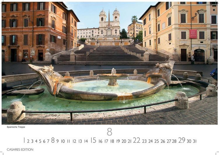 Produktbild: Rom Kalender 2027 &ndash; Wandkalender | Fotokalender Italien 35x50cm - mit 12 beeindruckenden Motiven der ewigen Stadt