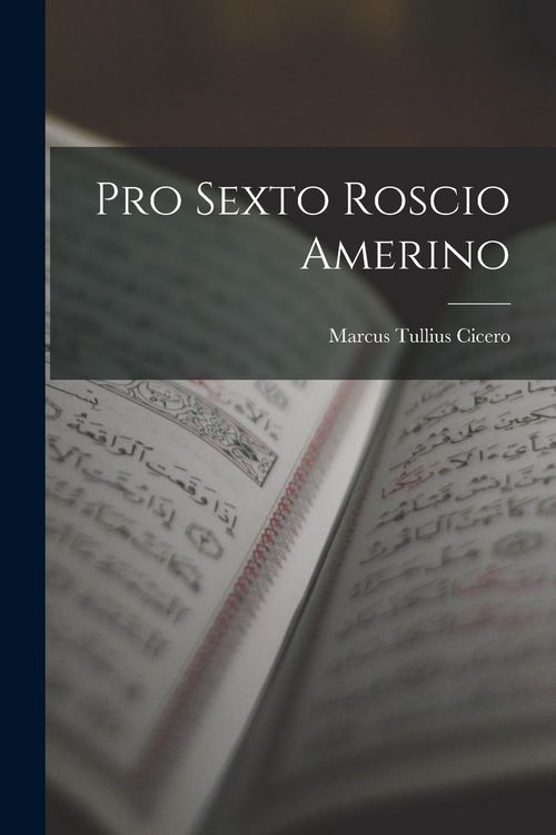 Produktbild: Pro Sexto Roscio Amerino