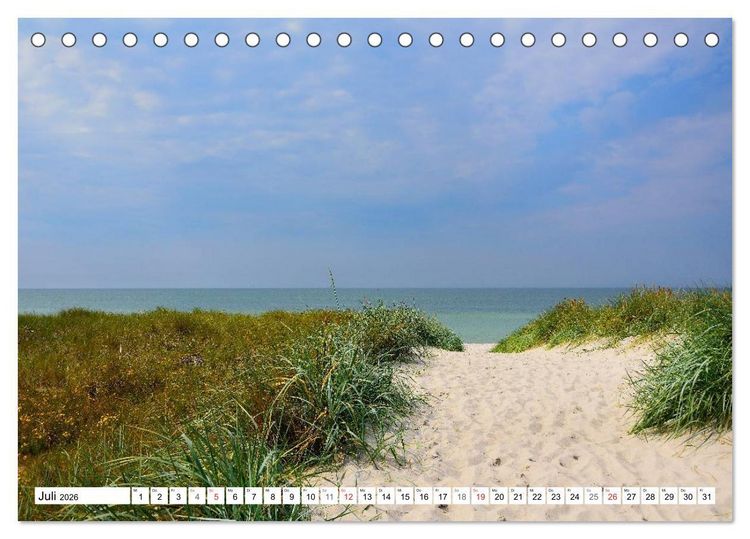 Produktbild: Wege gehen... (Tischkalender 2026 DIN A5 quer), CALVENDO Monatskalender