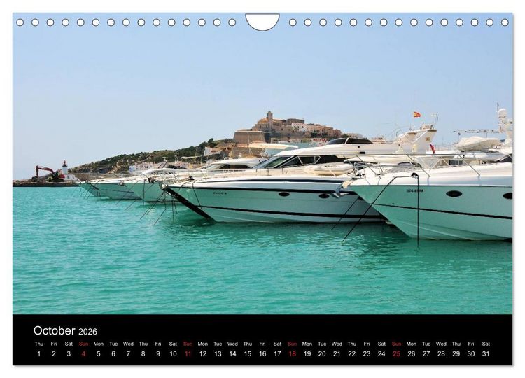 Produktbild: Ibiza An Island of Surprises (Wall Calendar 2026 DIN A4 landscape), CALVENDO 12 Month Wall Calendar