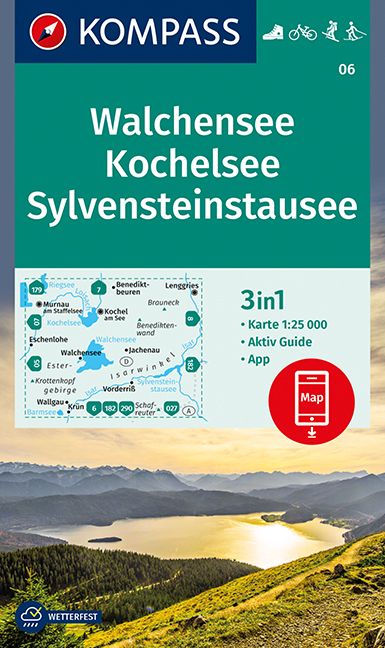 Produktbild: Walchensee, Kochelsee, Sylvensteinstausee