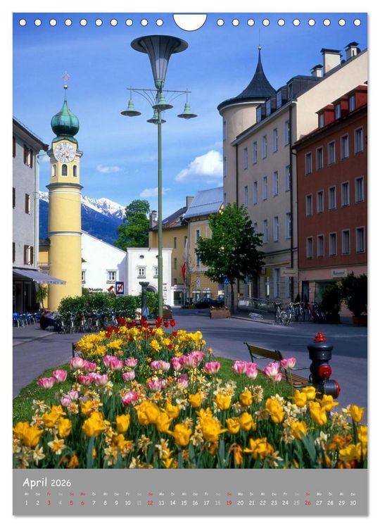 Produktbild: Sch&ouml;nes Land Tirol (Wandkalender 2026 DIN A4 hoch), CALVENDO Monatskalender