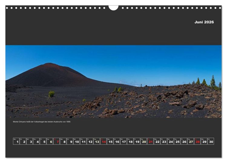 Produktbild: Teneriffa im Panorama (Wandkalender 2026 DIN A3 quer), CALVENDO Monatskalender