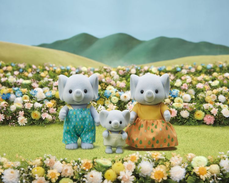 Produktbild: Sylvanian Families 5376 - Elefanten Familie