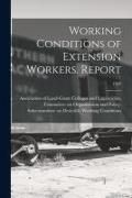 Produktbild: Working Conditions of Extension Workers. Report; 1947
