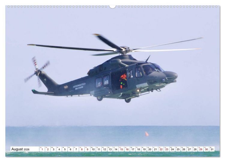 Produktbild: Hubschrauber in Action (Wandkalender 2026 DIN A2 quer), CALVENDO Monatskalender
