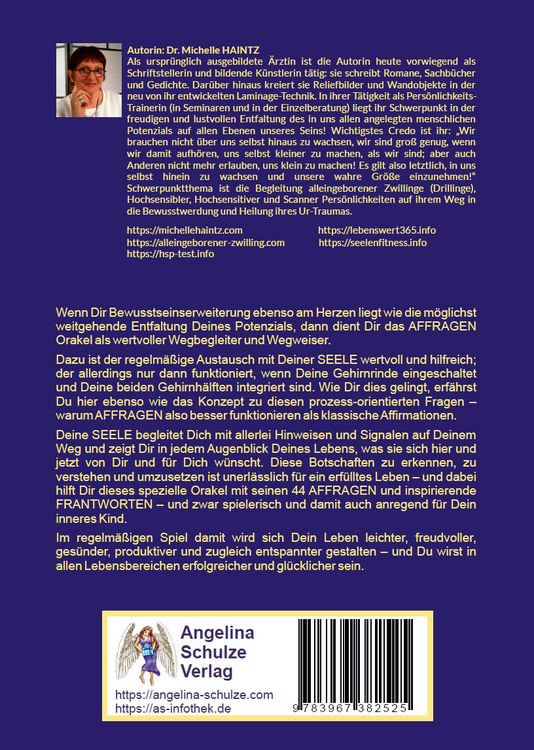 Produktbild: Das Affragen Orakel Buch