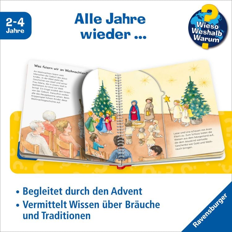 Produktbild: Wieso? Weshalb? Warum? junior, Band 44 - Was machen wir an Weihnachten?