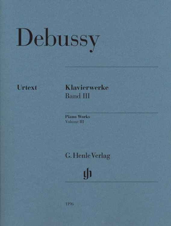 Produktbild: Claude Debussy - Klavierwerke, Band III
