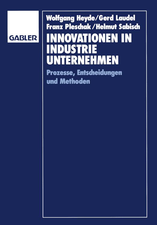 Produktbild: Innovationen in Industrieunternehmen