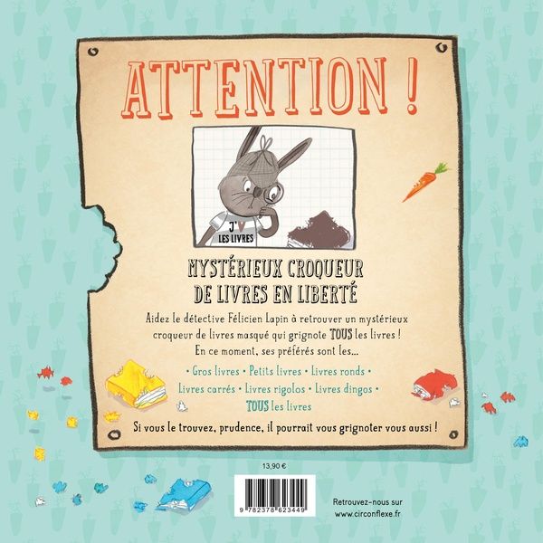 Produktbild: Le myst&eacute;rieux croqueur de livres