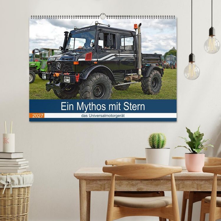 Produktbild: Ein Mythos mit Stern - das Universalmotorger&auml;t (Wandkalender 2027 DIN A2 quer), CALVENDO Monatskalender