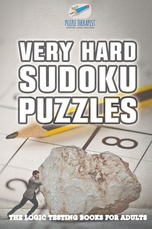 Produktbild: Very Hard Sudoku Puzzles | The Logic Testing Books for Adults
