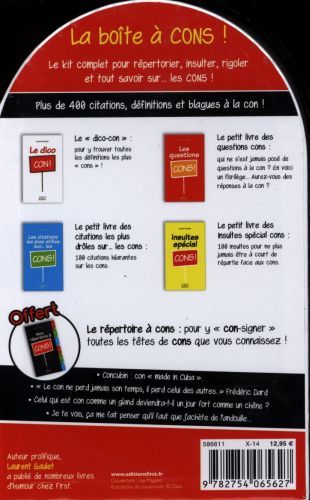 Produktbild: La bo&icirc;te &agrave; cons