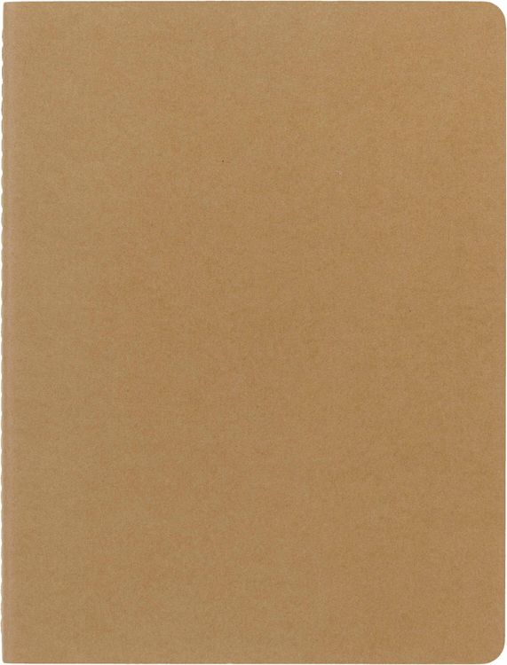 Produktbild: Moleskine Cahier Extra Large liniert packpapierbraun. 3er Pack