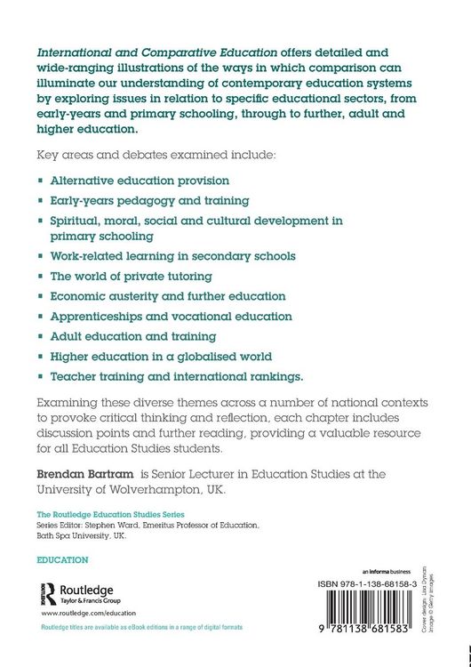 Produktbild: International and Comparative Education