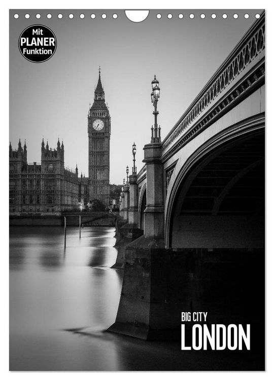 Produktbild: Big City London (Wandkalender 2026 DIN A4 hoch), CALVENDO Monatskalender