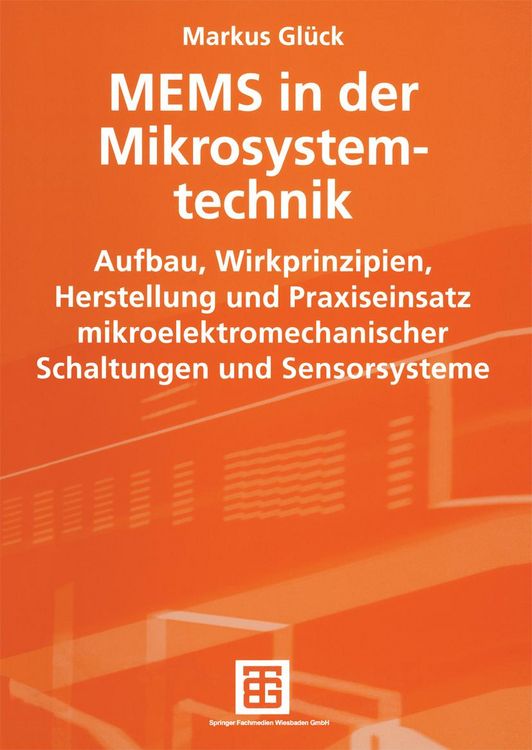 Produktbild: MEMS in der Mikrosystemtechnik