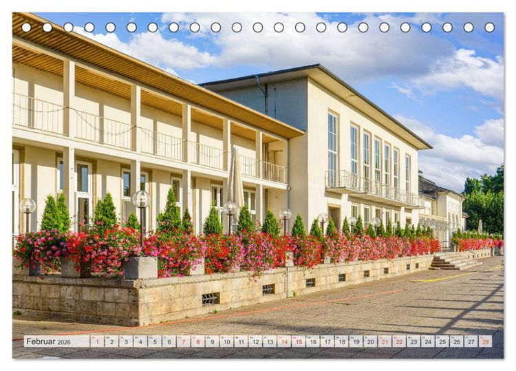 Produktbild: Bad Nauheim Impressionen (Tischkalender 2026 DIN A5 quer), CALVENDO Monatskalender