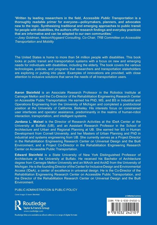 Produktbild: Accessible Public Transportation