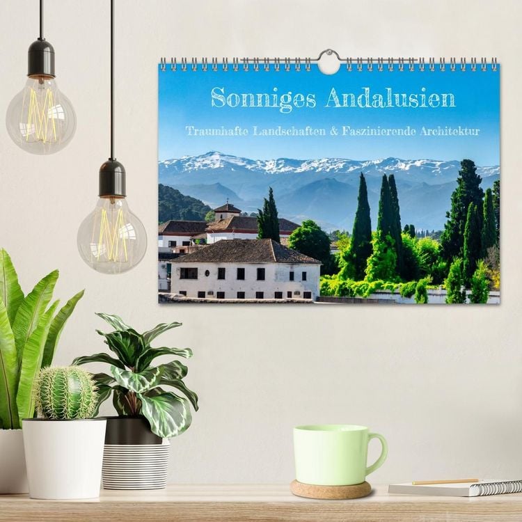 Produktbild: Sonniges Andalusien (Wandkalender 2027 DIN A4 quer), CALVENDO Monatskalender