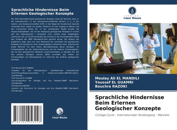 Produktbild: Sprachliche Hindernisse Beim Erlernen Geologischer Konzepte
