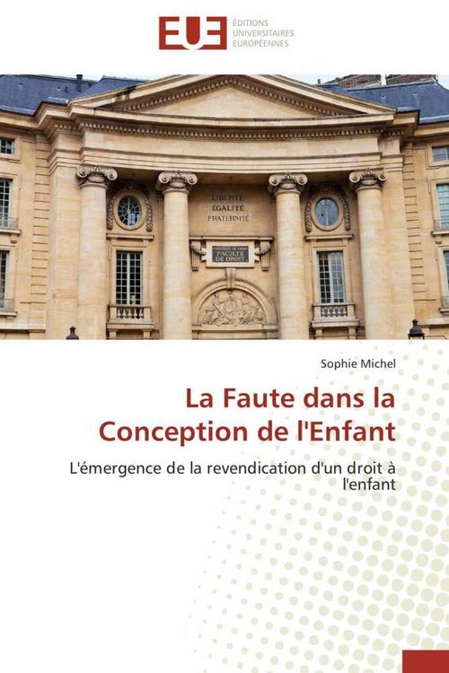 Produktbild: La Faute dans la Conception de l'Enfant