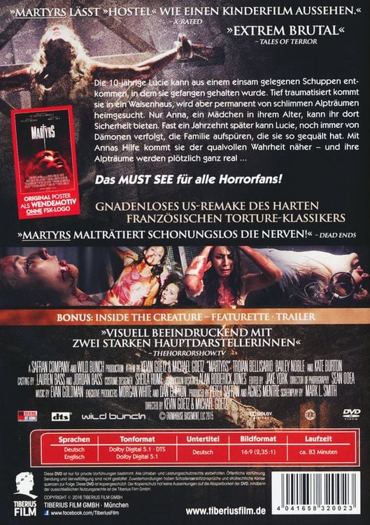 Produktbild: Martyrs - The Ultimate Horror Movie