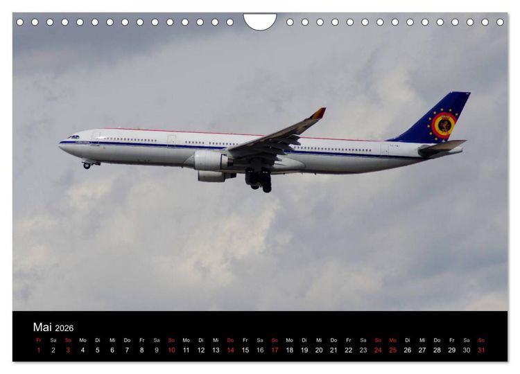 Produktbild: Milit&auml;r - Flugzeuge (Wandkalender 2026 DIN A4 quer), CALVENDO Monatskalender