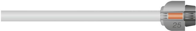 Produktbild: Gardena Sprinklersystem Endst&uuml;ck 25mm (1") &Oslash; 02778-20