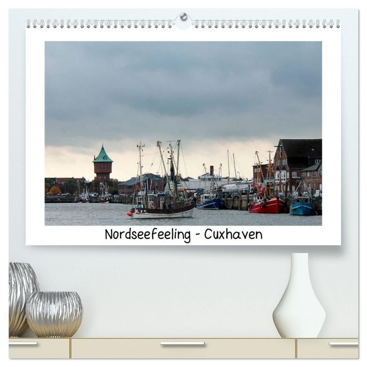 Produktbild: Nordseefeeling - Cuxhaven (hochwertiger Premium Wandkalender 2027 DIN A2 quer), Kunstdruck in Hochglanz