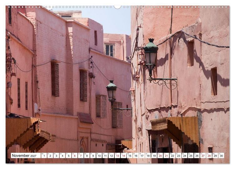 Produktbild: Marrakesch - Momente einer Reise (hochwertiger Premium Wandkalender 2027 DIN A2 quer), Kunstdruck in Hochglanz