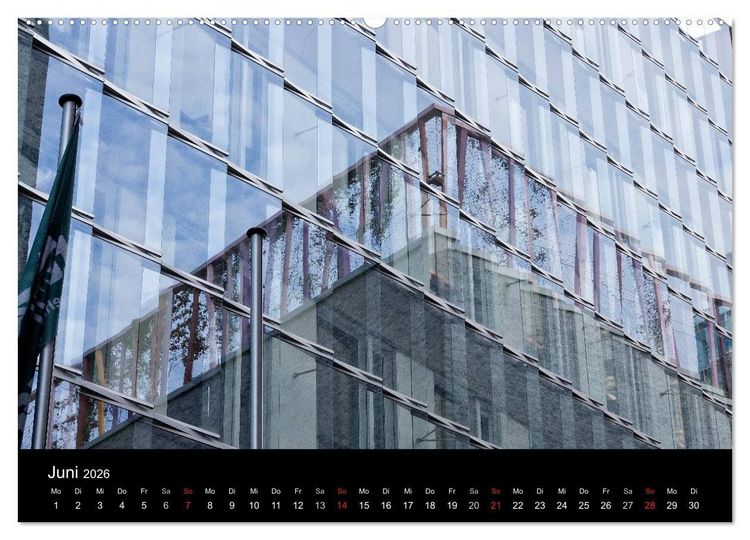 Produktbild: Hafencity Hamburg &ndash; die Perspektive (Wandkalender 2026 DIN A2 quer), CALVENDO Monatskalender