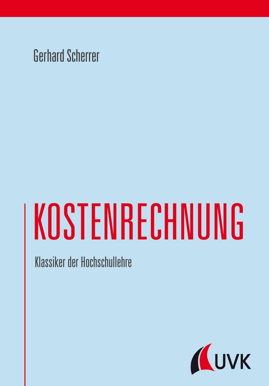 Produktbild: Kostenrechnung