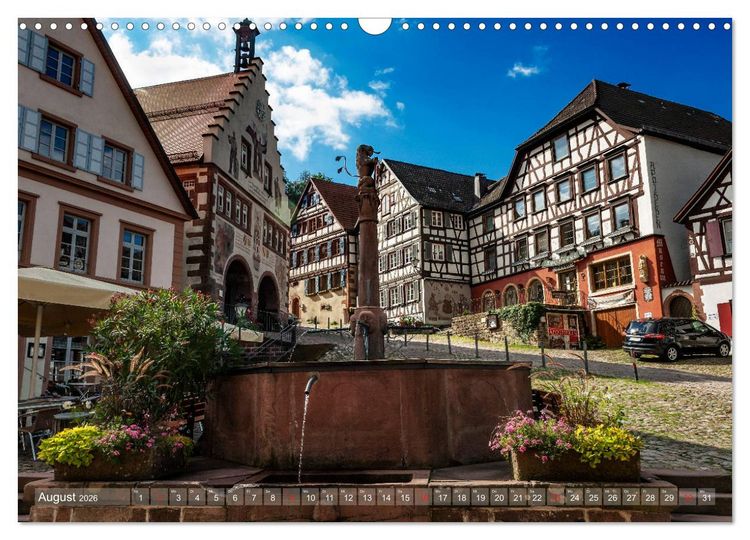 Produktbild: Schwarzwald (Wandkalender 2026 DIN A3 quer), CALVENDO Monatskalender
