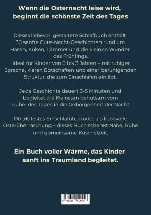 Produktbild: Mein erstes Oster-Schlafbuch, 30 zauberhafte Einschlafgeschichten f&uuml;r die Kleinsten