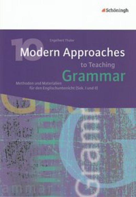 Produktbild: 10 Modern Approaches to Teaching Grammar