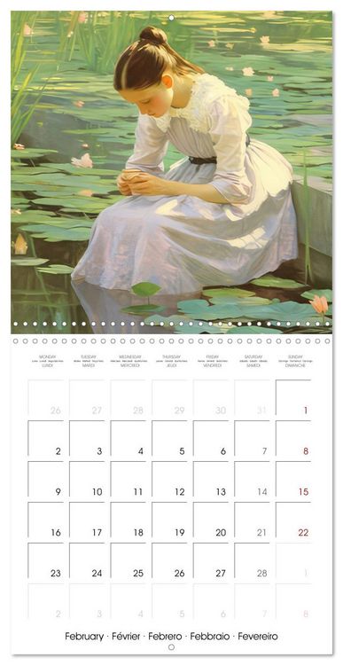 Produktbild: Delicate emotions (Wall Calendar 2026 12 &times; 12 Inch) CALVENDO 12 Month Wall Calendar