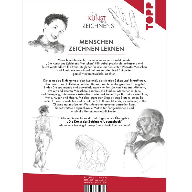 Produktbild: Die Kunst des Zeichnens Menschen. Die beste Zeichenschule