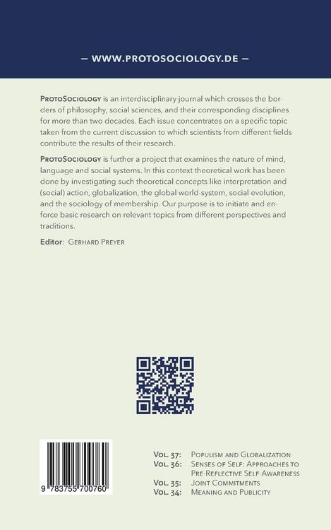 Produktbild: Thirty Years of ProtoSociology - Three Decades Between Disciplines