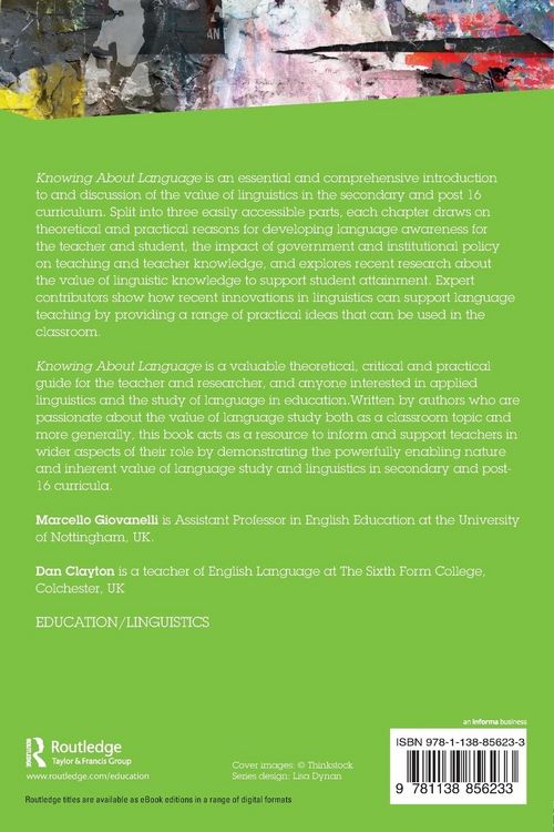 Produktbild: Knowing About Language
