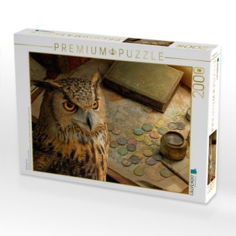 Produktbild: CALVENDO Puzzle Brettspiel Eule | 2000 Teile Lege-Gr&ouml;&szlig;e 90x67cm Foto-Puzzle f&uuml;r gl&uuml;ckliche Stunden