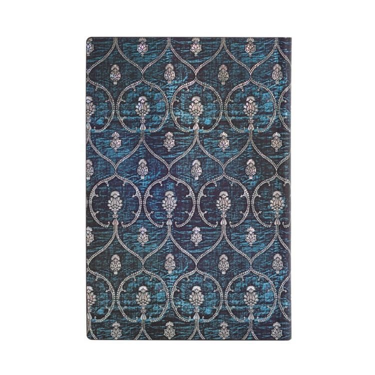 Produktbild: Softcover Notizbuch Samtblau, Mini, Liniert